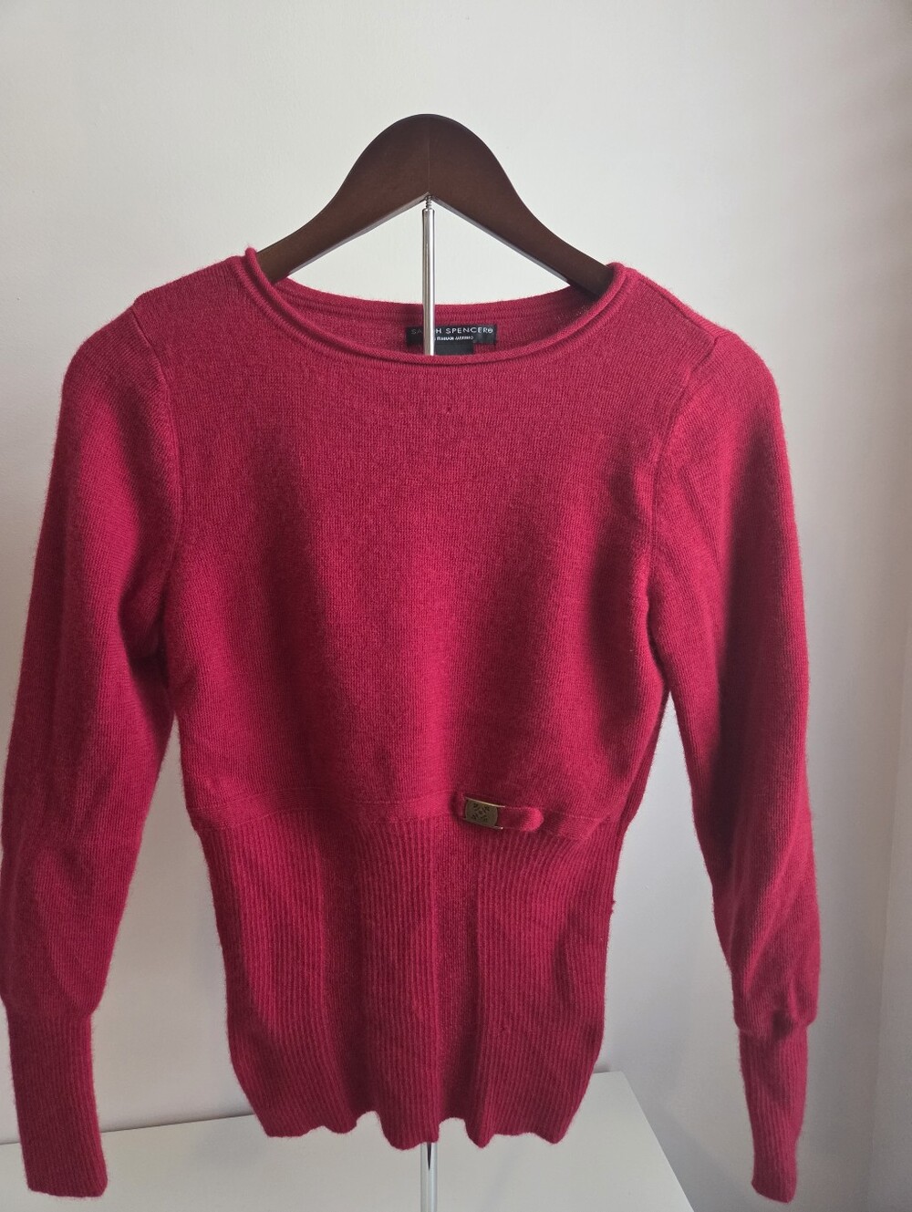 Sarah Spencer Women's Crewneck Sweater - Red